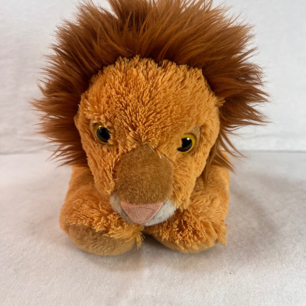 Wild Republic Lion Plush Stuffed Animal Brown Tan Mane Realistic Cuddly Toy